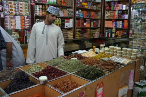 Dubai - fűszerpiac